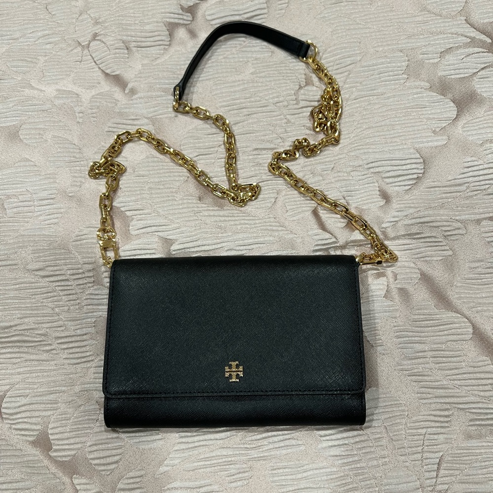 Black Tory Burch Wallet Bag